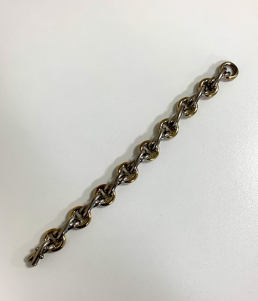 【買取実績】ティファニー　パロマピカソ　ブレスレット　７５０/９２５コンビをお買取いたしました。