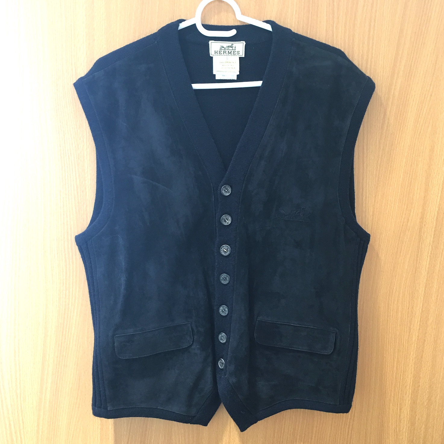 【買取実績】エルメス ニット ベストをお買取いたしました。
